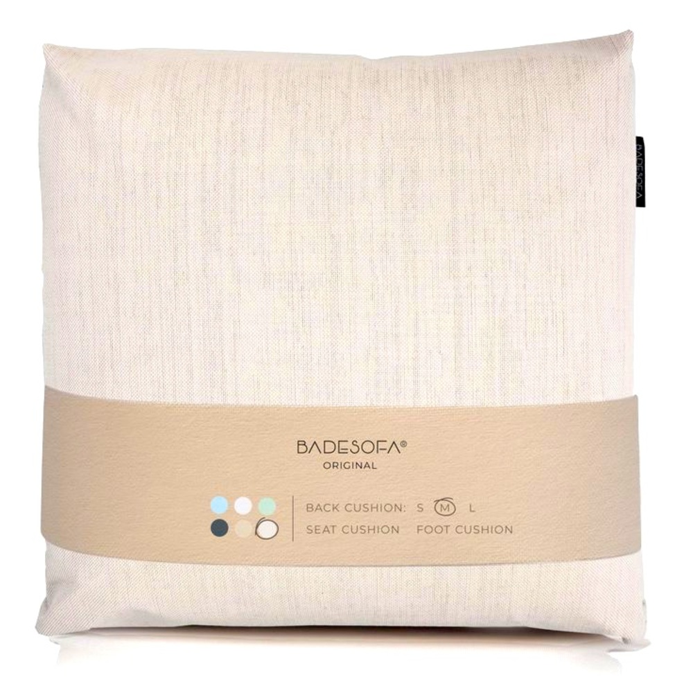 Badesofa Luxury Bath pillow 21" x 21" x 6.5". see this item on Badesofausa.com